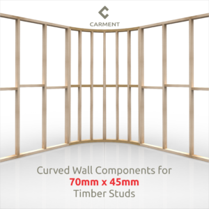 Curved Wall Kits for 70mm x 45mm Studs