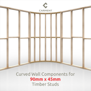 Curved Wall Kits for 90mm x 45mm Studs
