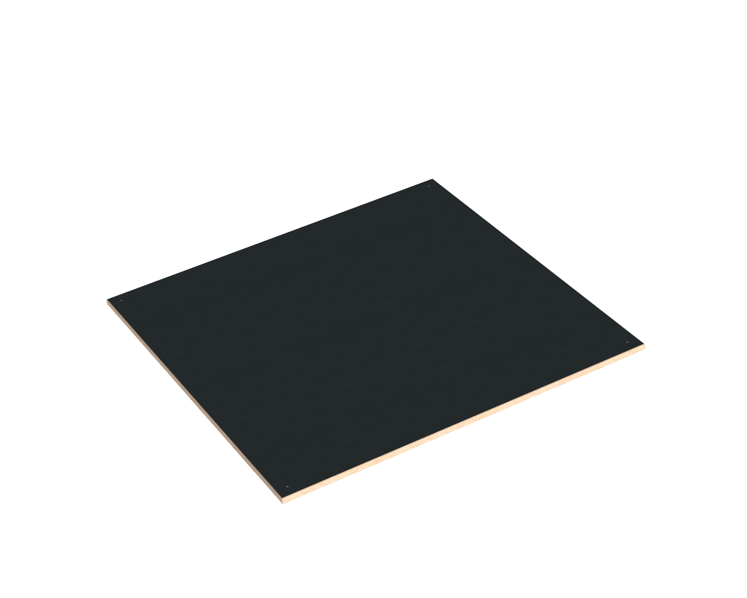 1m x 1m black floor tile