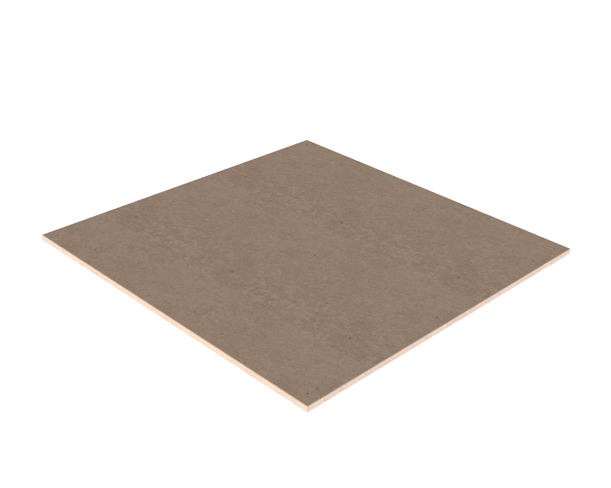 1m x 1m raw MDF floor tile